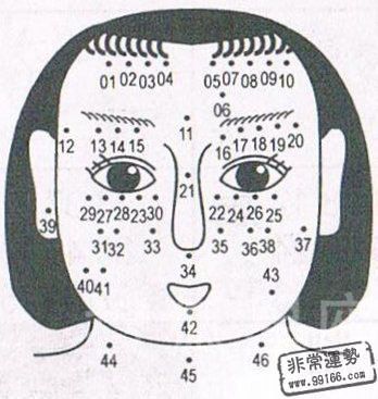 脸上有痣算命图解大全(女人脸上胎记算命图解-第1张图片-周易占卜网 - 免费算命_生辰八字算命_八字合婚姻