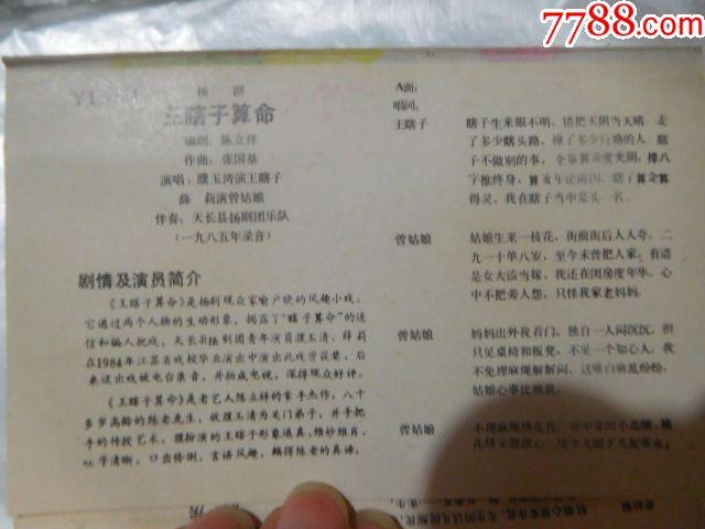 王瞎子算命全集(皮瞎子算命全集)-第2张图片-周易占卜网 - 免费算命_生辰八字算命_八字合婚姻